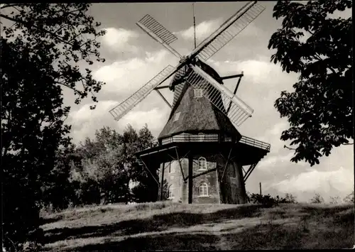Ak Midlum Wurster Nordseeküste, Windmühle