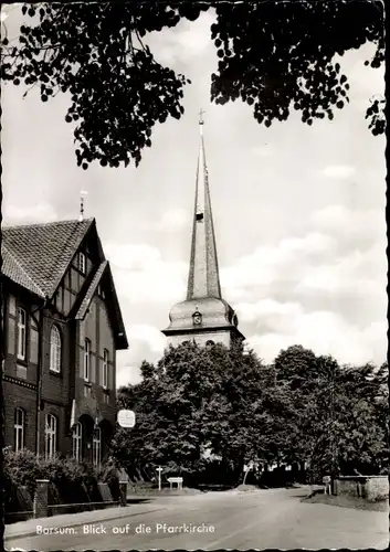 Ak Borsum Harsum in Niedersachsen, Pfarrkirche