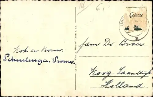 Ak Unkel am Rhein, Rheinallee mit Paxheim