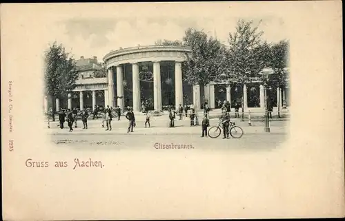 Ak Aachen in Nordrhein Westfalen, Elisenbrunnen