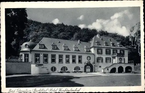 Ak Bad Tönnisstein Tönisstein Kell Andernach am Rhein, Hotel Kurfürstenhof