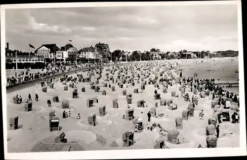 Ak Ostseebad Travemünde Lübeck, Strand