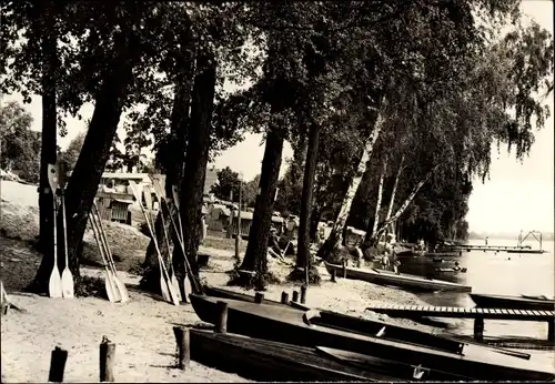 Ak Klausdorf am Mellensee Brandenburg, Partie am Mellensee