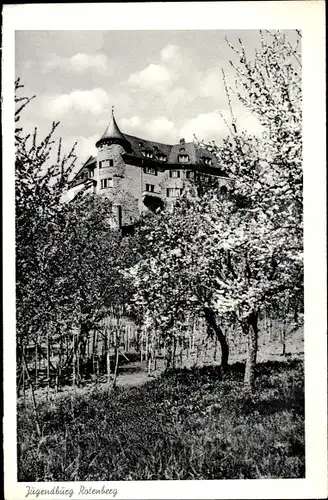 Ak Rotenberg Rauenberg in Baden, Jugendburg Rotenberg