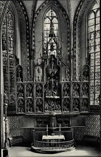 Ak Schleswig an der Schlei, Dom, Brüggemann Altar