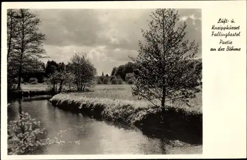Ak Bad Fallingbostel Lüneburger Heide, Partie an der Böhme