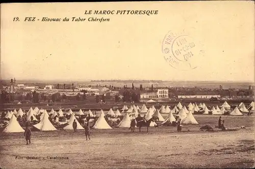 Ak Fès Fez Marokko, Bivouac du Tabor Cherifien