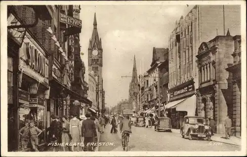 Ak Preston North West England, Fishergate