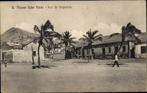 Ak São Vicente Cabo Verde Kap Verde, Rue do Coqueiros