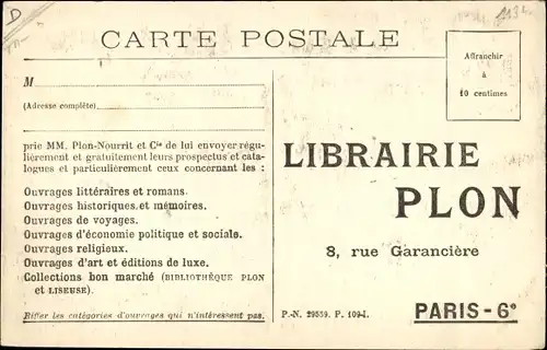 Ak Paris VI., Imprimerie Plon, Ateltier des machines a imprimer et fonderie de rouleaux