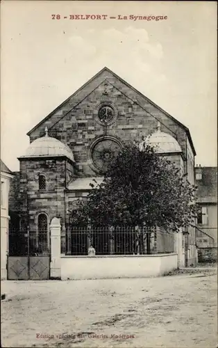 Judaika Ak Belfort Territoire de Belfort, Synagoge