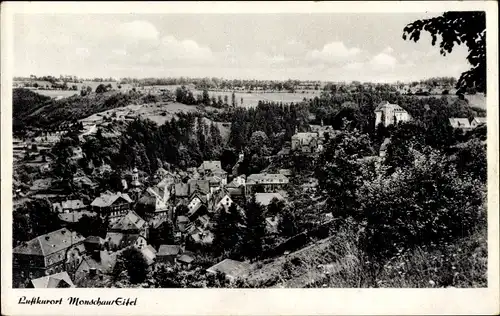 Ak Monschau Montjoie in der Eifel, Teilansicht