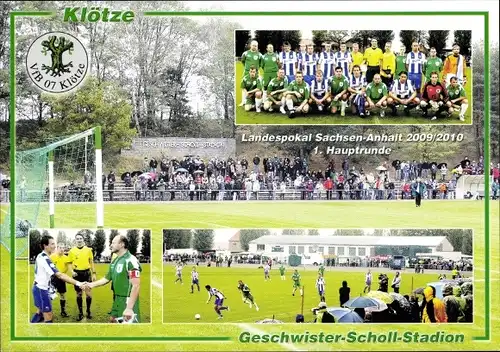 Ak Klötze in der Altmark, Geschwister-Scholl-Stadion