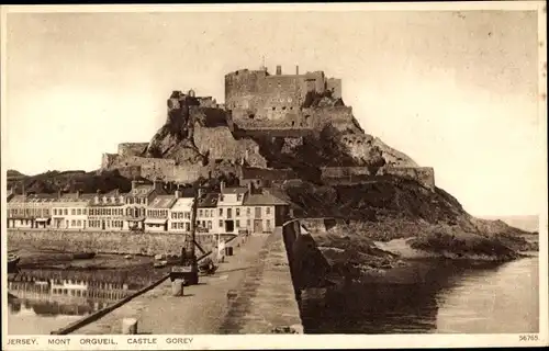 Ak Gorey Jersey Kanalinseln, Mont Orgueil Castle