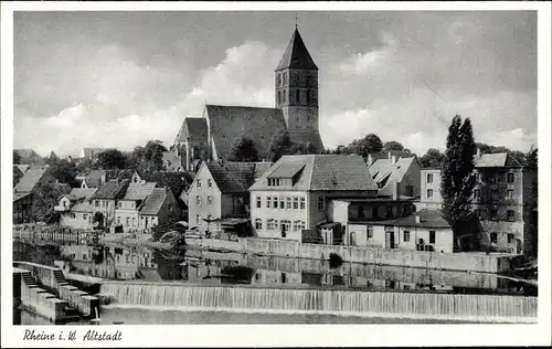 Ak Rheine in Westfalen, Altstadt