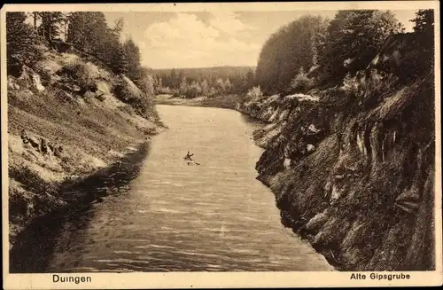 Ak Duingen in Niedersachsen, Alte Gipsgrube