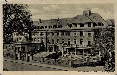 Ak Nassau an der Lahn, Genesungsheim