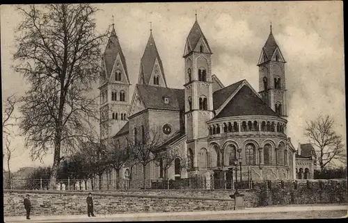 Ak Koblenz am Rhein, St. Kastorkirche