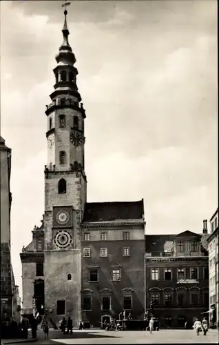 Ak Görlitz in der Lausitz, Rathaus