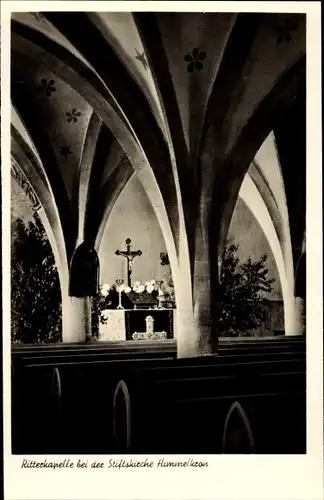 Ak Himmelkron in Oberfranken, Ritterkapelle der Stiftskirche