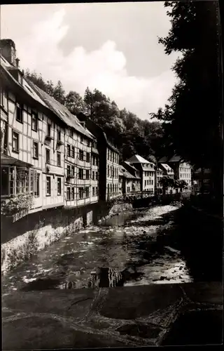 Ak Monschau Montjoie in der Eifel, Rurpartie