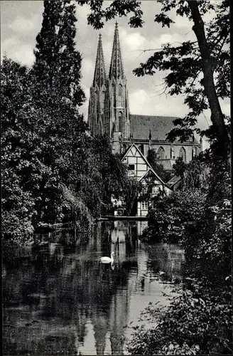 Ak Soest in Westfalen, Kirche Sankt Maria zur Wiese, Wiesenkirche