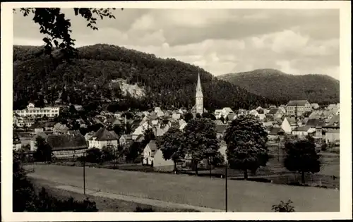 Ak Münchweiler an der Rodalb Pfalz, Hotel Krone, Ort