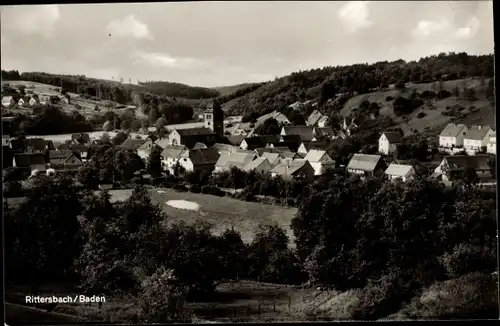 Ak Rittersbach Elztal im Odenwald, Totale