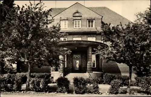 Ak Bärenklau Schenkendöbern Niederlausitz, Schule