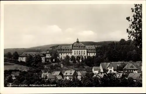 Ak Attendorn im Sauerland, Ursulinenkloster