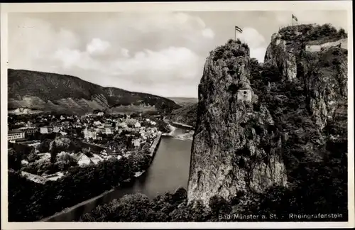 Ak Bad Münster am Stein Ebernburg, Rheingrafenstein