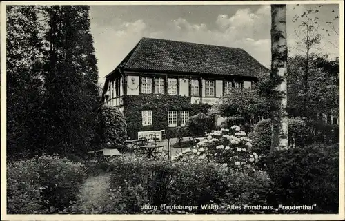 Ak Bad Iburg am Teutoburger Wald, altes Forsthaus Freudenthal