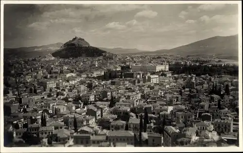 Foto Ak Athen Griechenland, Panoramaansicht der Stadt, Häuser