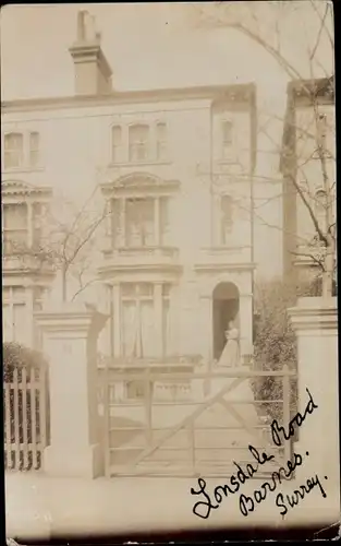 Foto Ak Barnes Surrey London, Lonsdale Road