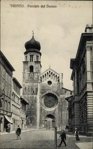 Ak Trento Trient Südtirol, Facciata del Duomo