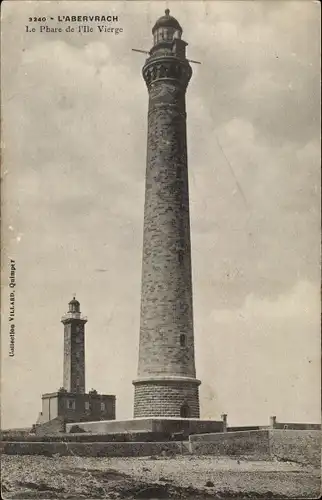 Ak L'Abervrach Finistère, Le Phare de l'Ile Vierge