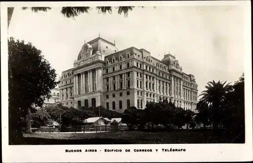 Ak Buenos Aires Argentinien, Edificio de Correos y Telegrafo