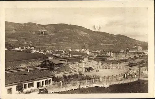 Ak Oviedo Asturias Spanien, Estaion del Ferrocarril del Norte