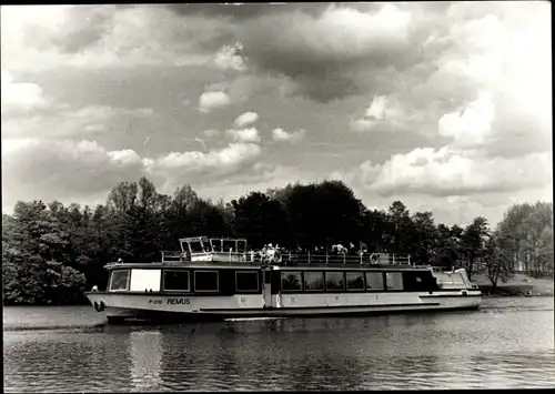 Foto Ak Rheinsberg in Brandenburg, Salondampfer Remus, P 270