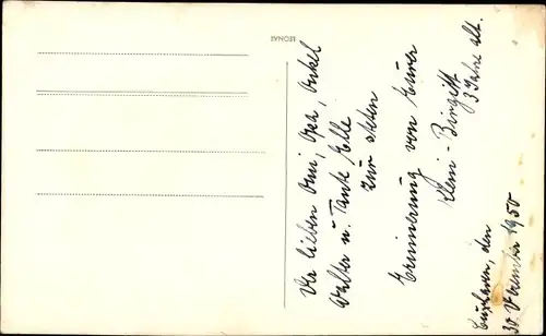 Foto Ak Portrait von einem Mädchen mit Puppe