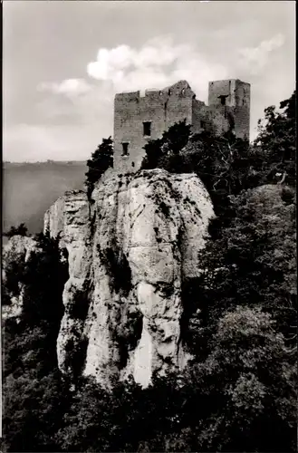 Ak Neidlingen an der Teck Baden Württemberg, Burgruine Reußenstein