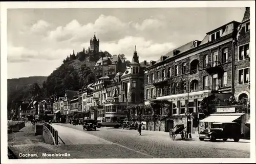 Ak Cochem an der Mosel, Partie auf der Moselstraße