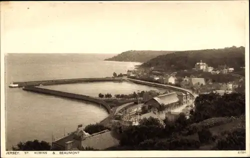 Ak Saint Aubin Kanalinsel Jersey, Beaumont