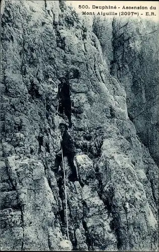 Ak Dauphiné Isère, Ascension du Mont Aiguille