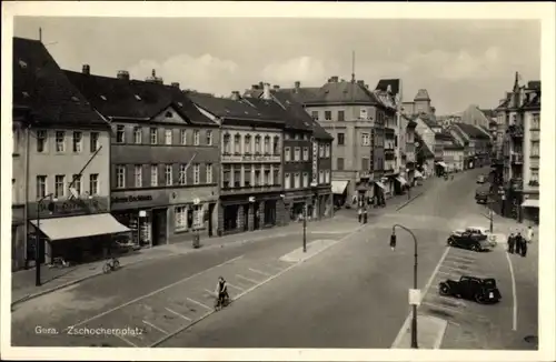 Ak Gera in Thüringen, Zschocherplatz