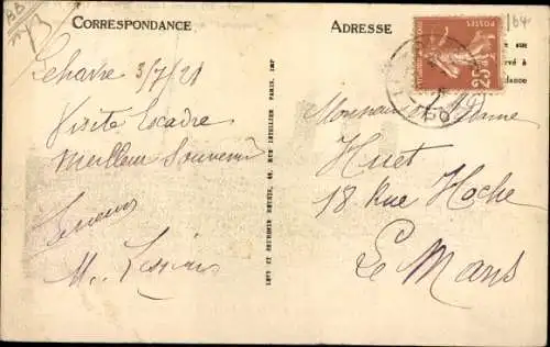 Ak Le Havre Seine Maritime, Paquebot Paris, Dampfer, CGT, French Line