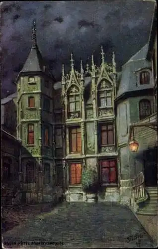 Künstler Ak Rouen Seine Maritime, Hotel Bourgtheroulde, Tuck 108