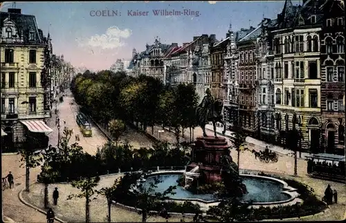 Ak Köln am Rhein, Kaiser-Wilhelm-Ring