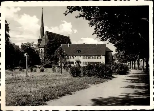 Ak Mühlhausen in Thüringen, Am Petriteich