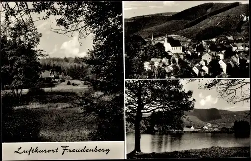 Ak Freudenberg im Siegerland, Teilansicht